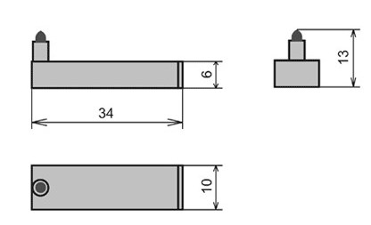 Рис.1 Чертеж узла УПС-03М