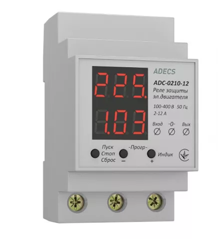 Реле защиты электродвигателей насосов ADC-0210-12 фото 1