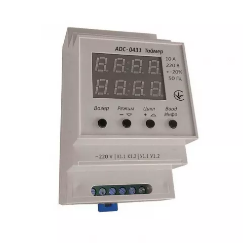Таймер циклический ADC-0431 (реле времени) фото 1